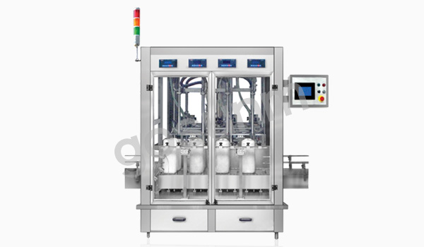 全自動(dòng)直線稱重式灌裝機(jī) 全自動(dòng)直線稱重式灌裝機(jī)